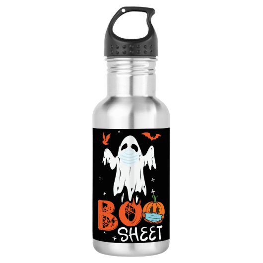 Halloween Ghost Waterfles (Voorkant)