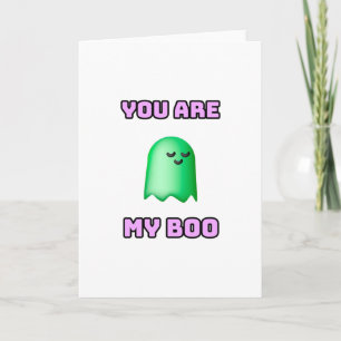 Halloween Ghost - You Are My Boo Kaart