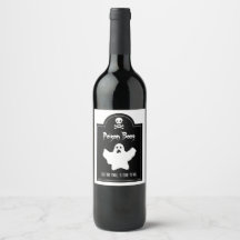 Halloween Ghost Zwart-wit
