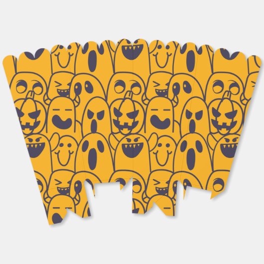 Halloween Ghosts Bedankdoosjes (Ongevouwen)