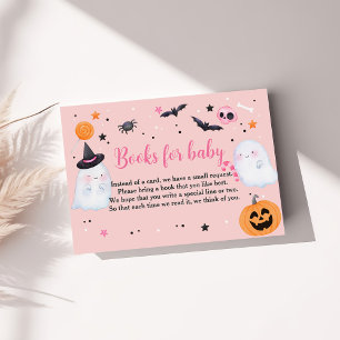 Halloween Ghosts Boeken voor Baby Enclosure Kaart Notitiekaartje