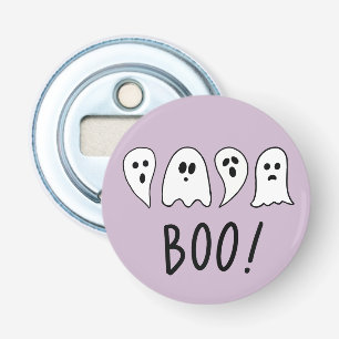 Halloween Ghosts Boo Button Flesopener