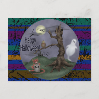 Halloween Ghosts Briefkaart