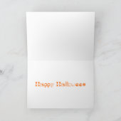 Halloween Ghosts Cute Kaart (Binnen)