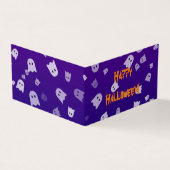 Halloween Ghosts Folded Card Kaart (Buitenkant)