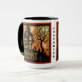 Halloween Ghosts Haunted House Bats  Mok (Voorkant links)