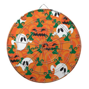 Halloween Ghosts Haunted Pumpkin Patch Dartbord