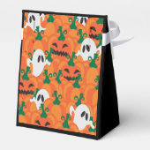 Halloween Ghosts Haunted Pumpkin Patch Favor Box Bedankdoosjes (Achterkant)