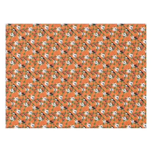 Halloween Ghosts Haunted Pumpkin Patch Tafelkleed (Voorkant (Horizontaal))