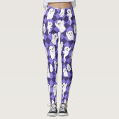 Halloween Ghosts Leggings (Voorkant)