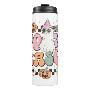 Halloween Ghosts Spooky Seizoen Thermosbeker