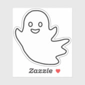 Halloween Ghosts Sticker (Vel)