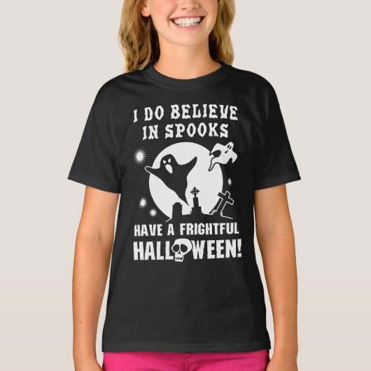 Halloween Ghosts T-shirt (Voorkant)