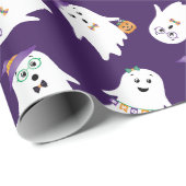 Halloween Ghosts Trick or treat Cadeaupapier (Rol Hoek)