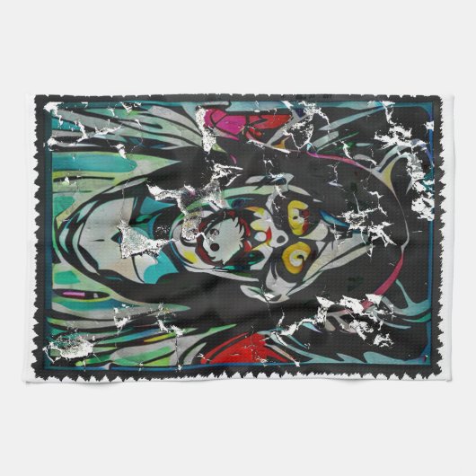 Halloween Ghoul Theedoek (Horizontaal)