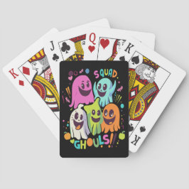 Halloween Ghouls Squad Pokerkaarten