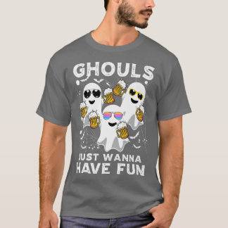 Halloween Ghouls wil gewoon vun geesten hebben Laz T-shirt