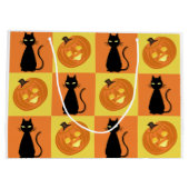 Halloween gift bag groot cadeauzakje (Achterkant)