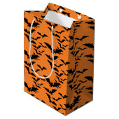 Halloween Gift Bag Medium Cadeauzakje (Achterkant Gekanteld)