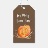 Halloween Gift Label Cadeaulabel (Voorkant)