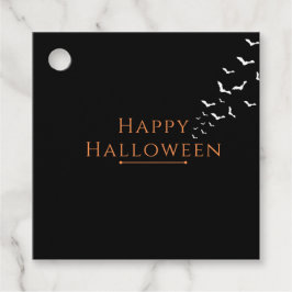 Halloween Gift Label, Favor Tag, Bats Bedankjes Labels