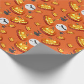 Halloween Gift-Ready Cadeaupapier (Hoek)