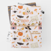 Halloween Gift Wrapping Paper (In situ)
