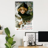  Halloween Girl Poster (Thuiskantoor)