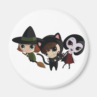 Halloween Girls Magneet