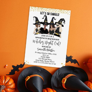 Halloween Girls Night Out Heksenfeest Kaart