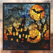 Halloween Glas in lood Art Window Clings Raamsticker (Vel 2)