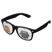 Halloween glasses  retro zonnebril (Gekanteld)