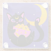 Halloween Glazen Onderzetter (Achterkant)