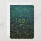 Halloween  gloeilicht kaart (Achterkant)