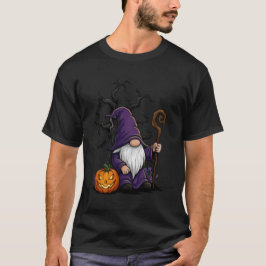 Halloween Gnome Basic Dark T-Shirt
