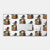 Halloween Gnome Desk Mat (Keyboard & Muis)