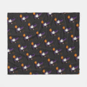 Halloween Gnome Fleece Blanket Deken (Voorkant (Horizontaal))