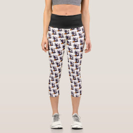 Halloween Gnome High Waisted Capris