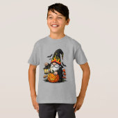 Halloween Gnome Kids T-Shirt (Voorkant volledig)
