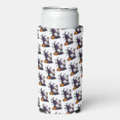 Halloween Gnome Koozie (Seltzer Voorkant)