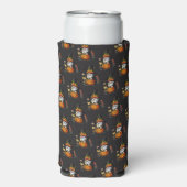 Halloween Gnome Koozie (Seltzer Voorkant)