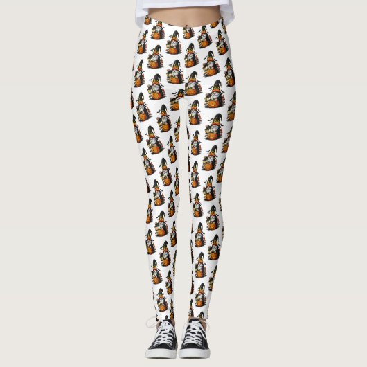 Halloween Gnome Leggings (Voorkant)
