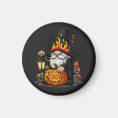 Halloween Gnome Magnet Magneet (Voorkant)