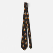 Halloween Gnome Neck Tie Stropdas (Voorkant)