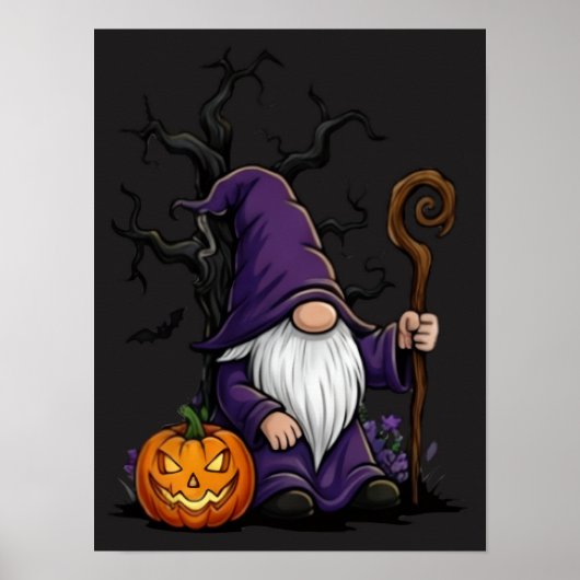 Halloween Gnome Poster (Voorkant)