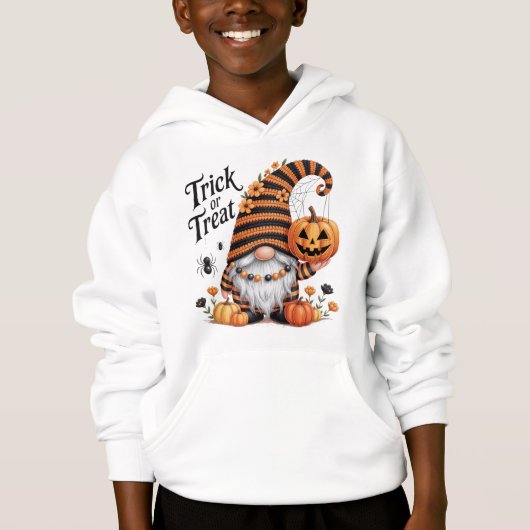 Halloween Gnome Sweat - shirt à capuche (Devant)