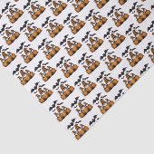 Halloween Gnome Tissue Paper Tissuepapier (Detail)