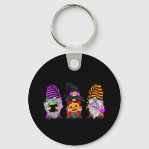 Halloween Gnomes Cute Autumn Pumpkin Herfst Fun Ho Sleutelhanger