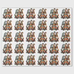 Halloween Gnomes Gift Wrap Cadeaupapier