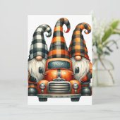 Halloween Gnomes Invitation (Debout devant)